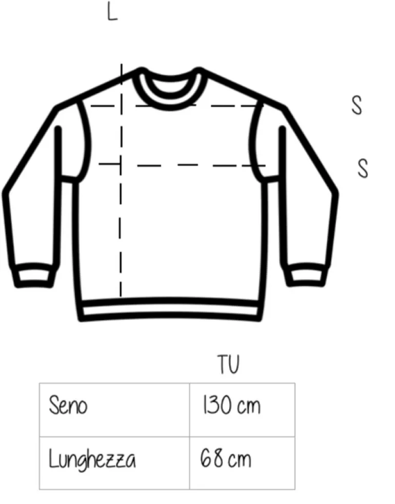 T-shirt over taglio laser a righe